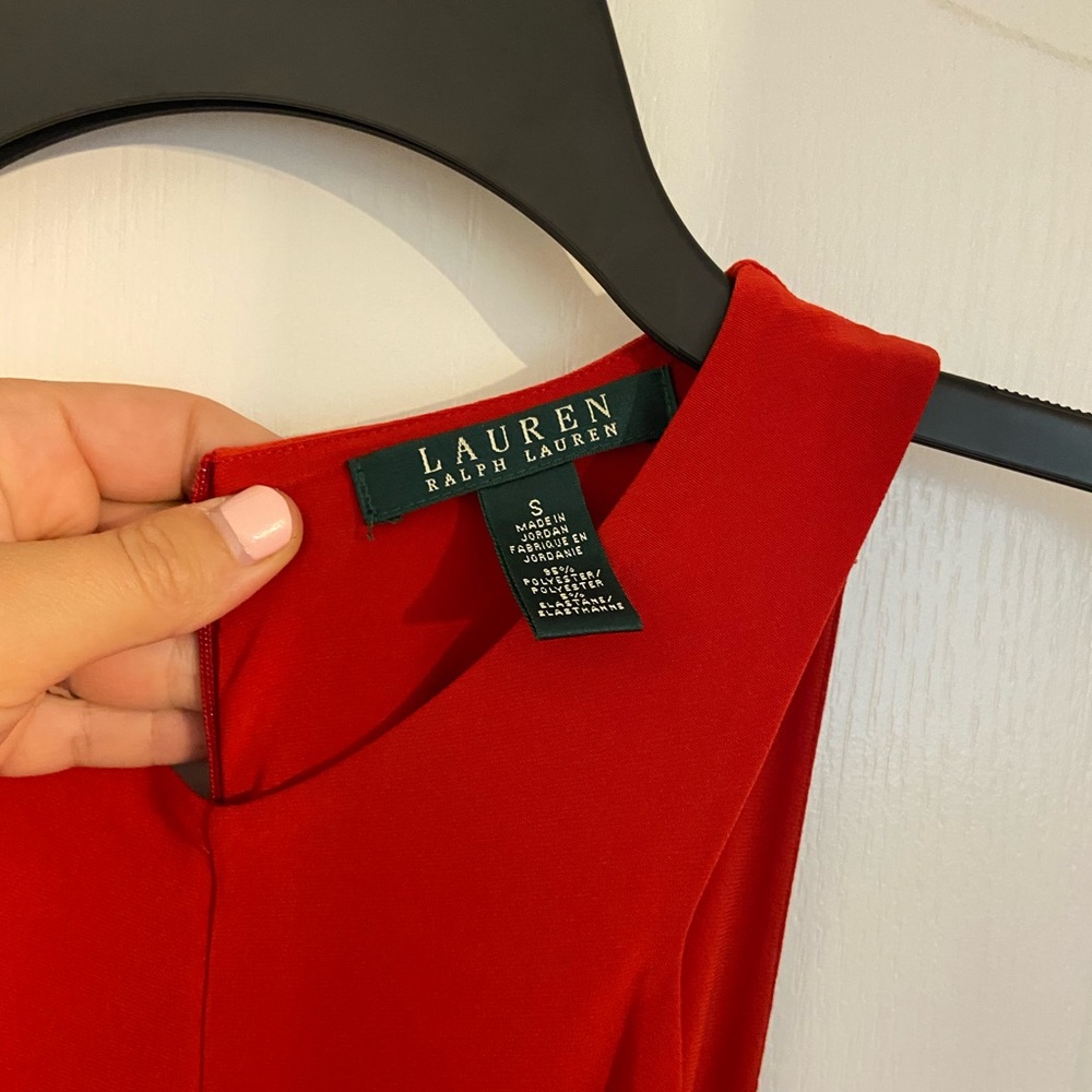 Red jumpsuit!